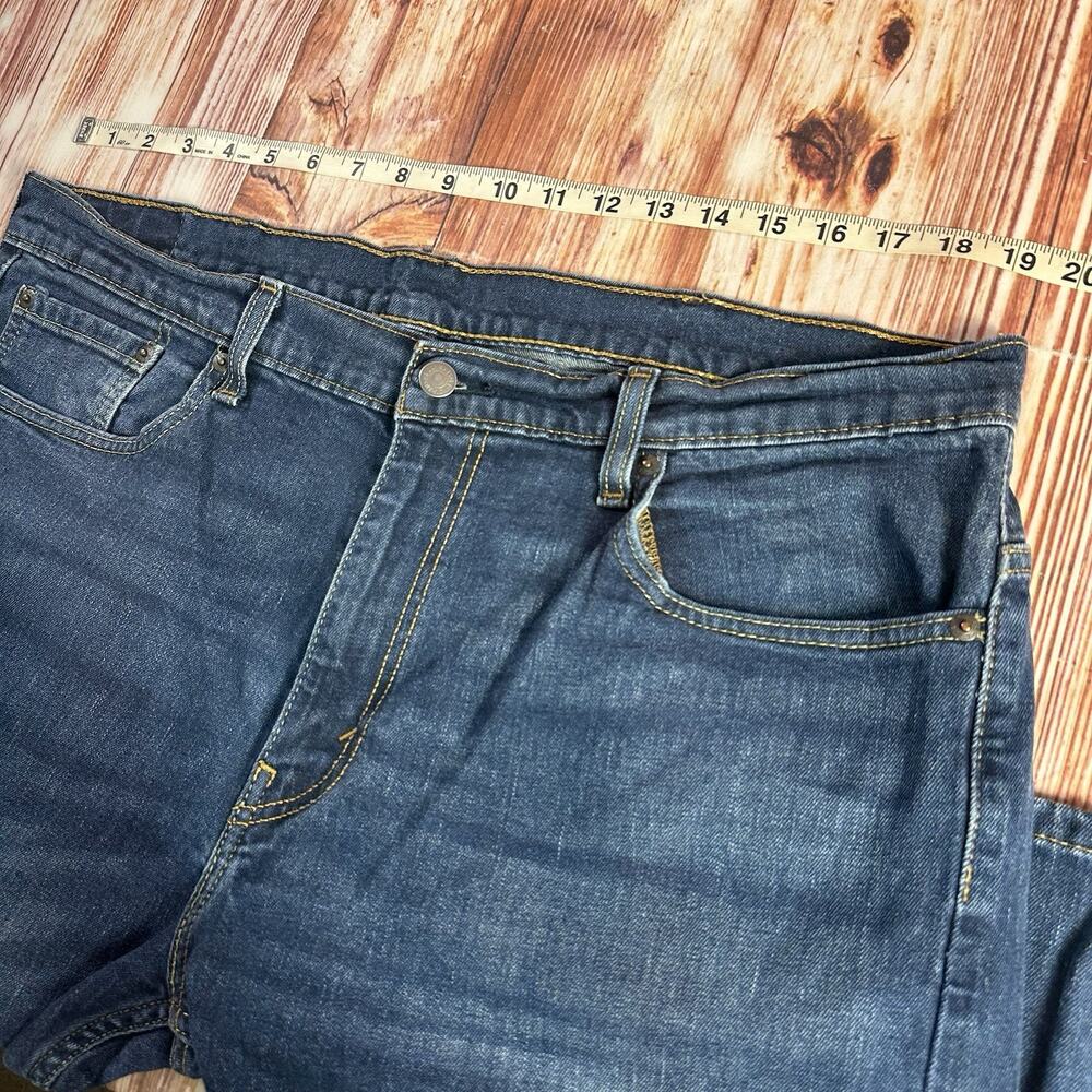 Levi's 569 LOOSE FIT STRAIGHT LEG Mens Size 39x29.5 Blue Jeans Denim Pants - Picture 5 of 11